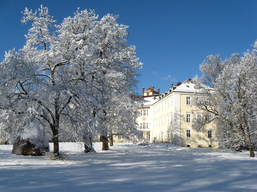 Winter auf Schloss Lübbenau