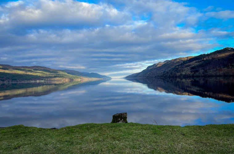 Blick auf Loch Ness