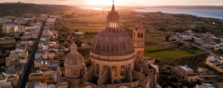 Rotunda St. John Baptist Kirche in Xewkija, Gozo