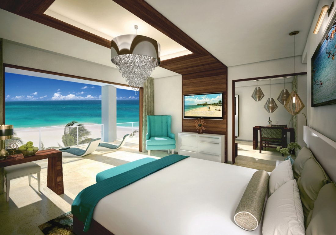 Zimmer im Sandals Royal Barbados