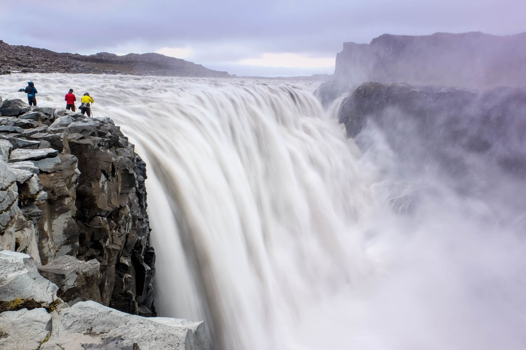 Wasserfall Dettifoss auf Island 