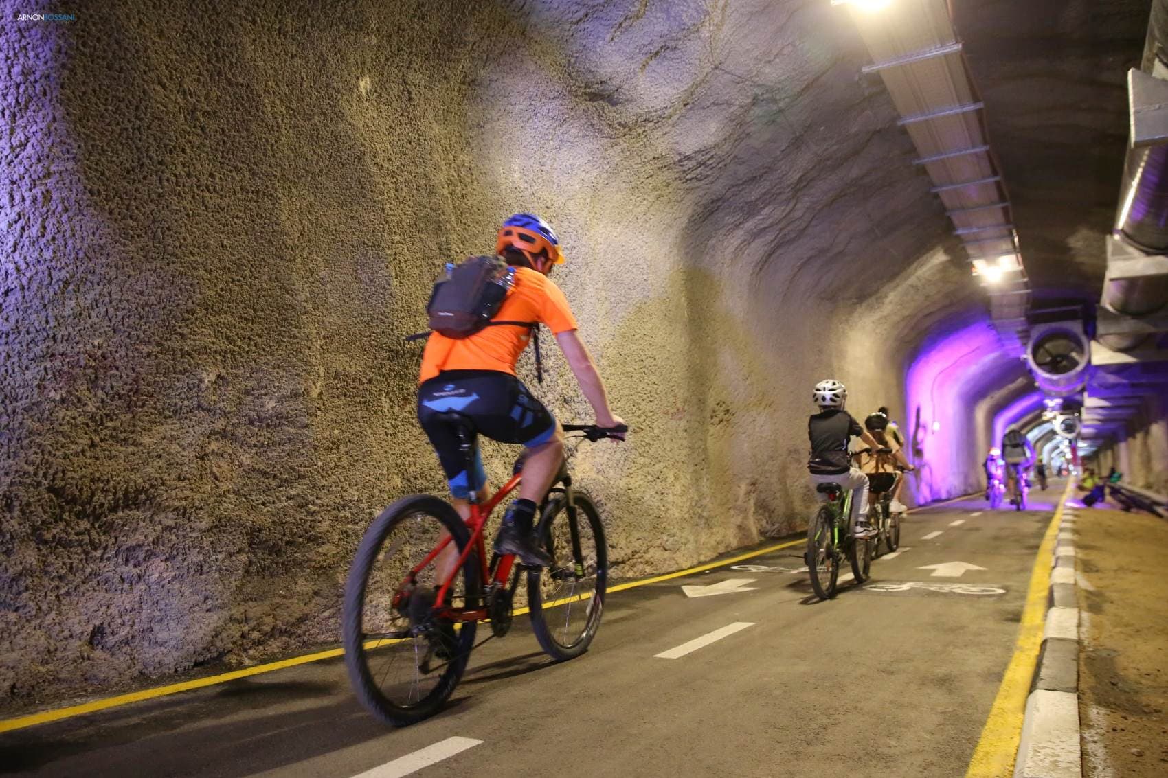 Fahrradtunnel Kerem in Jerusalem 