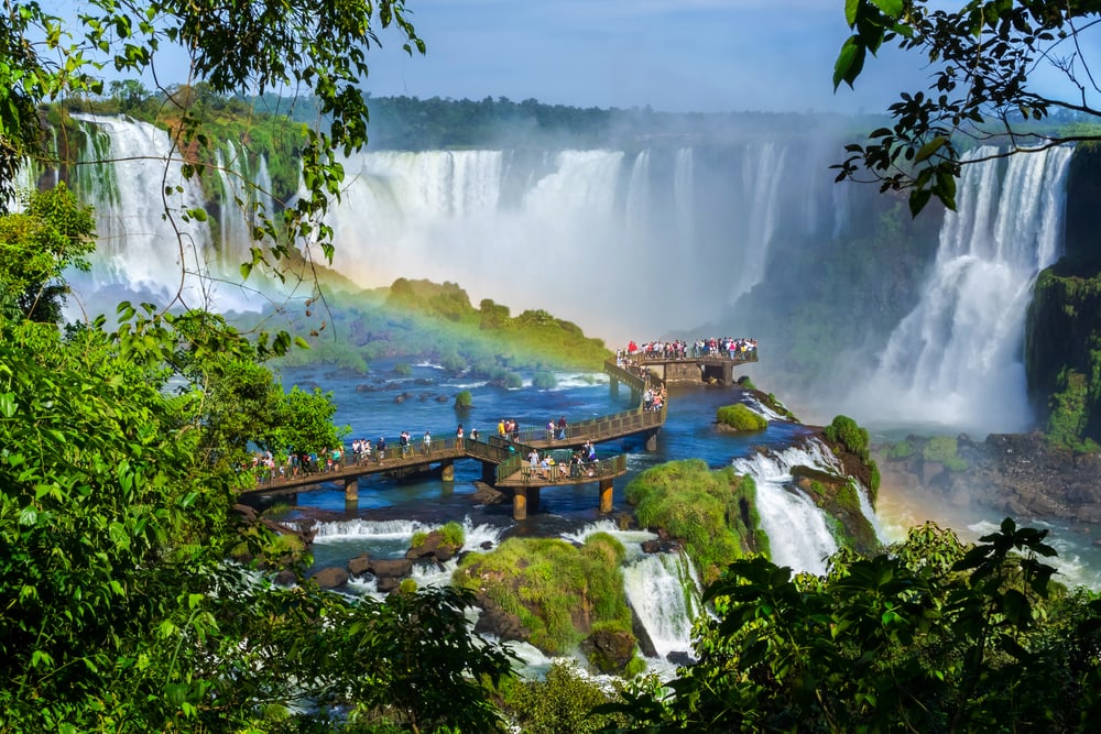 Ökotourismus in Braslien: Wasserfälle von Iguazu