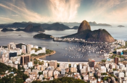 Das Wahrzeichen von Rio de Janeiro: der Zuckerhut.