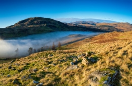 Der Crimes Pass an einem der schönsten Orte in Wales, dem Snowdonia Nationalpark