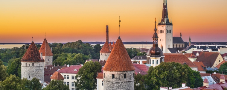 Skyline von Tallinn