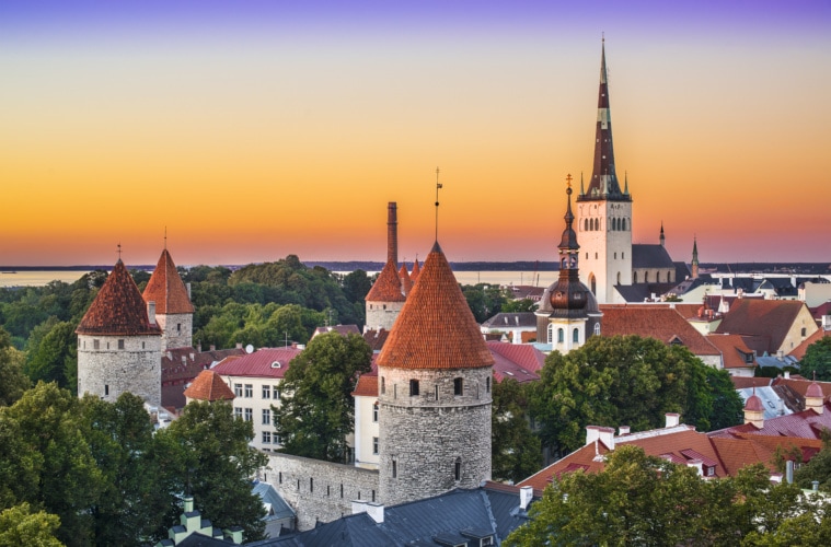 Skyline von Tallinn