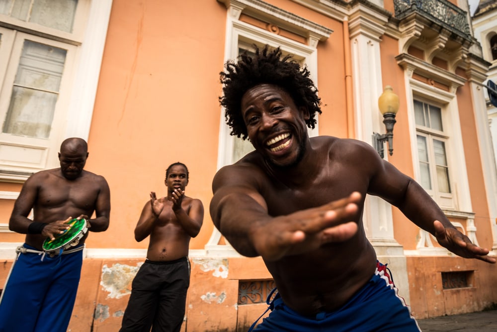 Tänzer in Salvador da Bahia