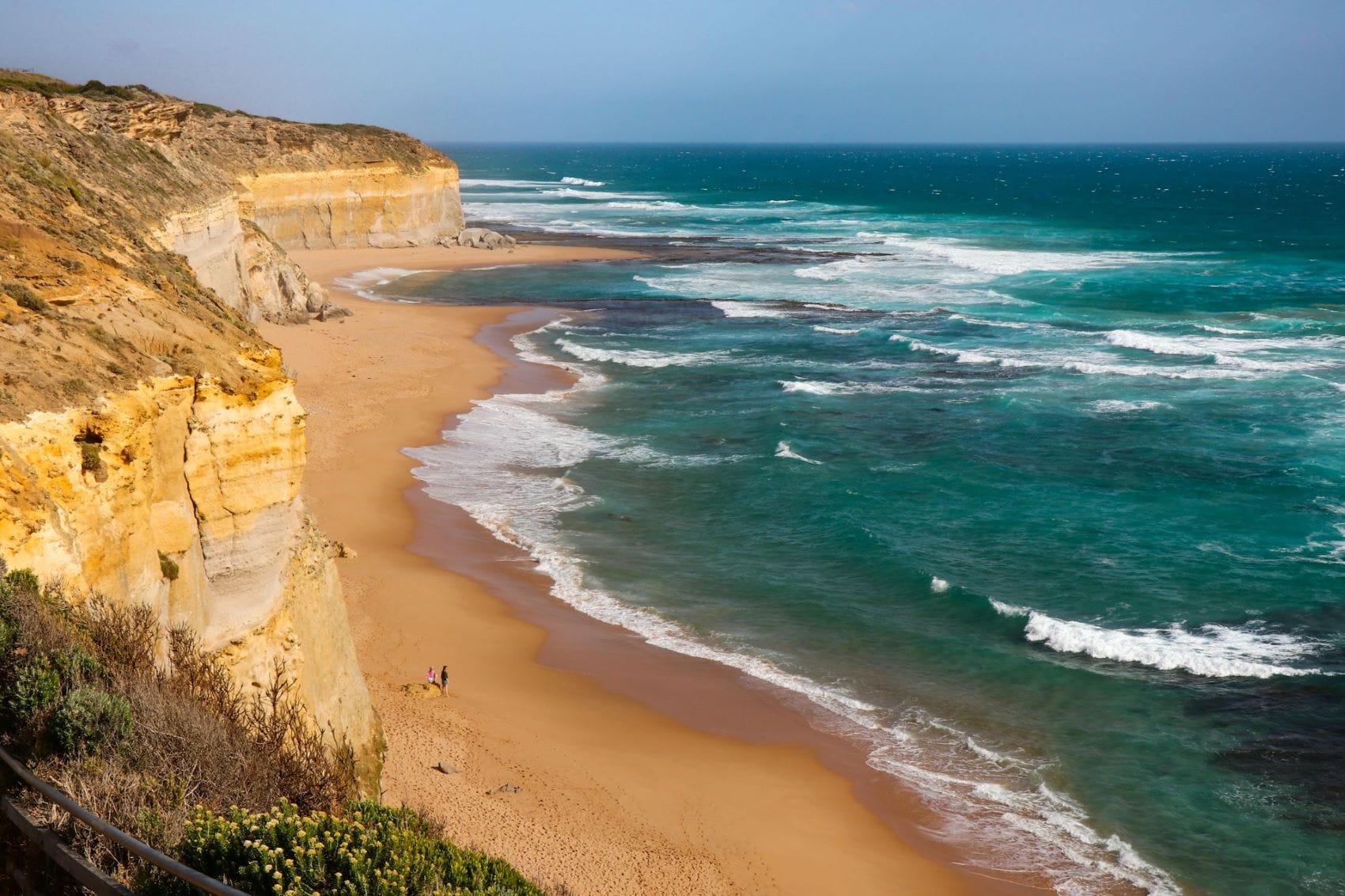 Strand an der Küste Victorias, Australien 