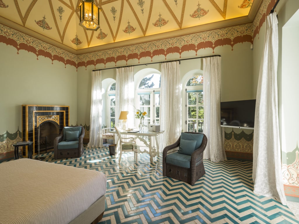 Francis Ford Coppola besitzt viele Hotels, unter anderem diesen tollen historischen Palast in Süditalien. 