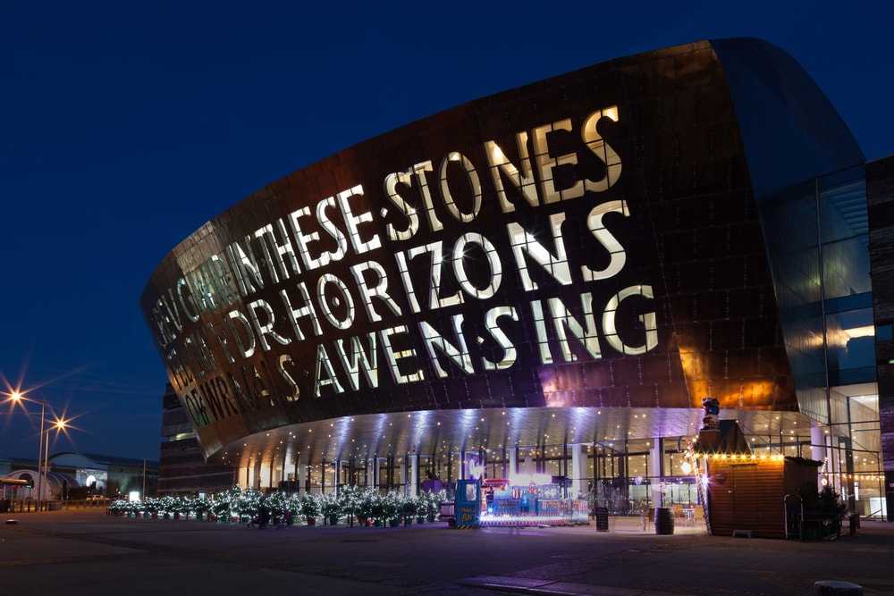 Wales Millennium Centre in Cardiff