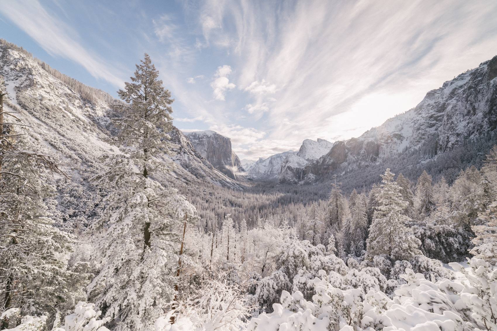 Yosemite Valley im Winter 