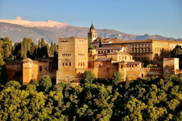 Alhambra in Andalusien