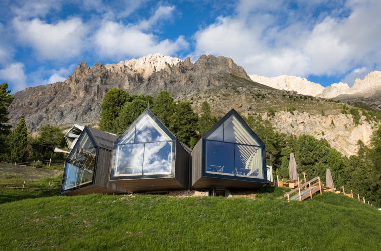 Architektur in Südtirol: Berghütte Oberholz