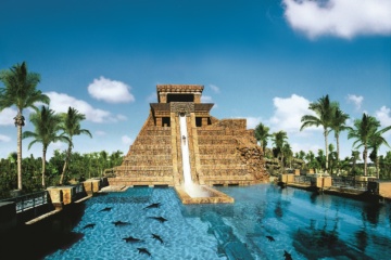 Pool im Hotel The Reef Atlantis Bahamas