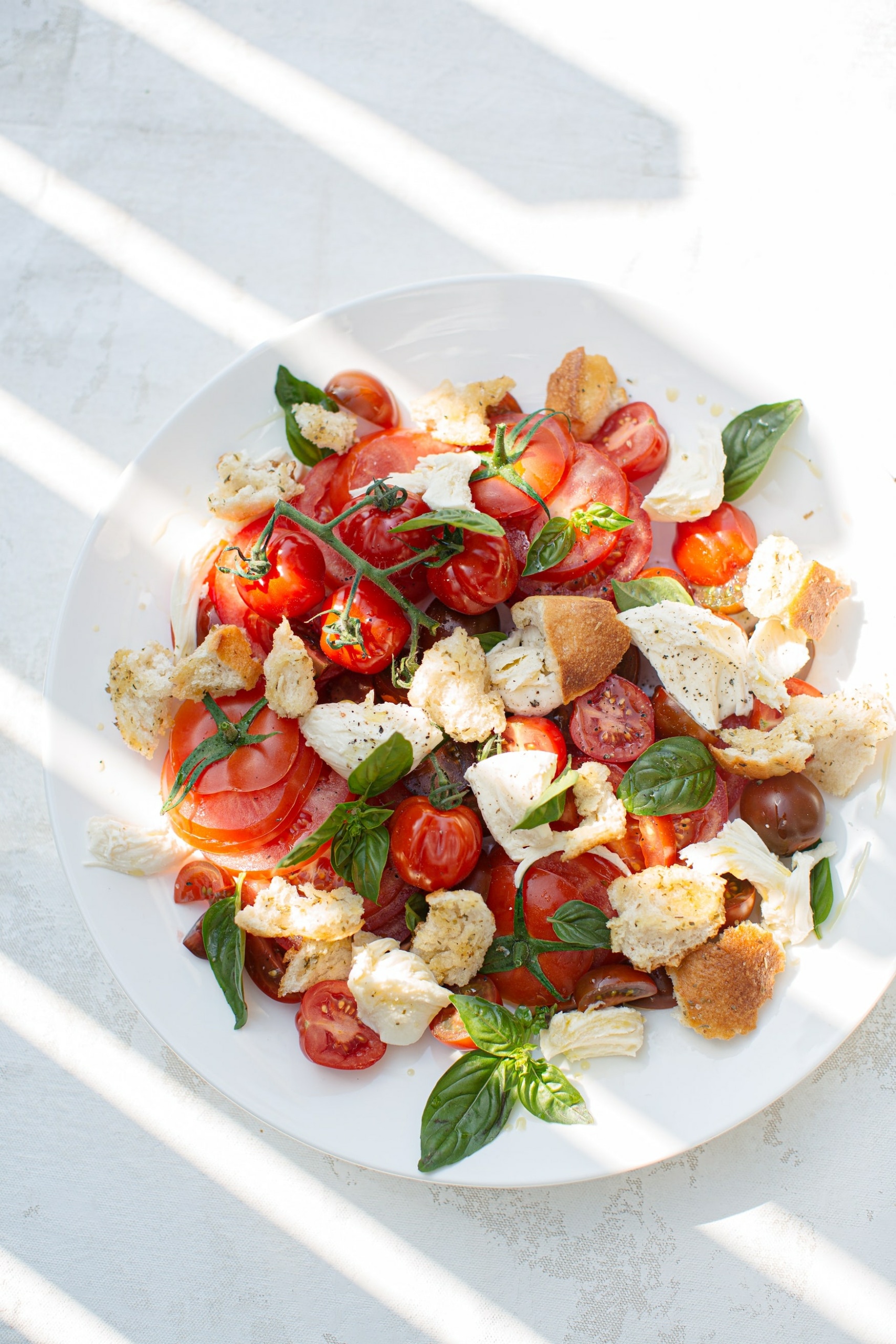 Leichter Caprese-Salat für den Sommer