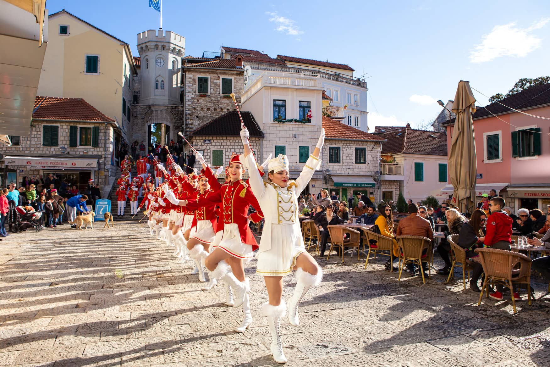 Mimosa Festival in Herceg Novi in Montenegro