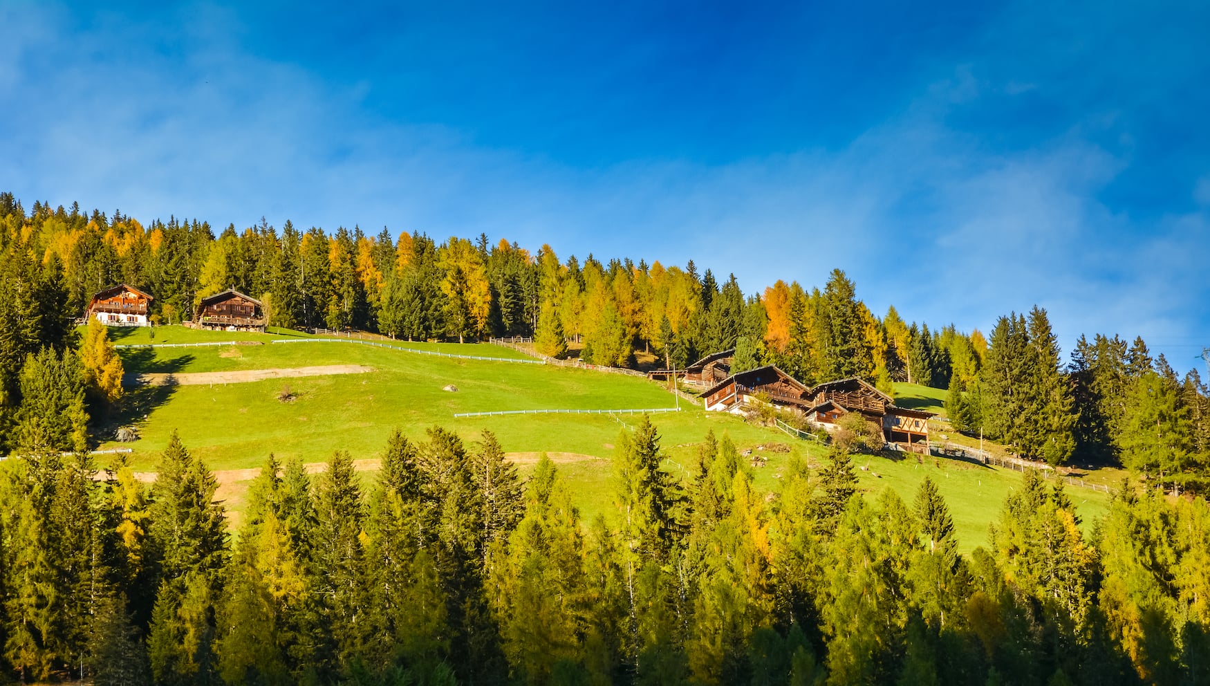 Eine der schönsten Wandertouren im Herbst führt durch das Ultental in Südtirol