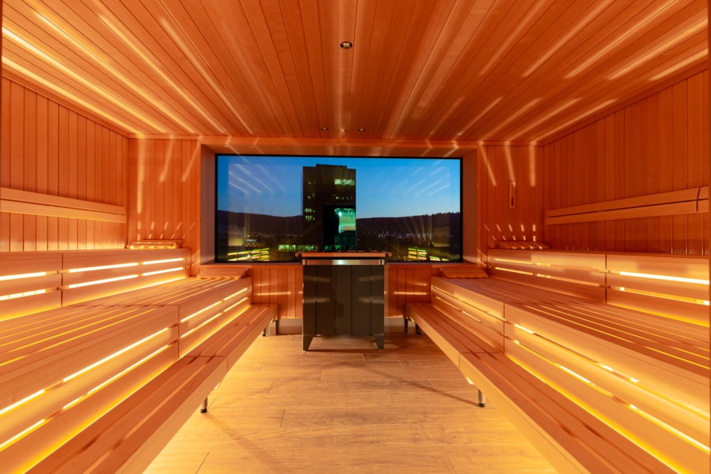 Finnische Sauna im a-ja-Resort Zürich