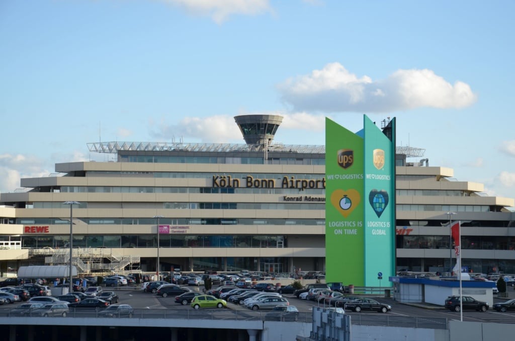 Terminal 1 des Flughafens Köln-Bonn