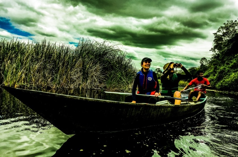 Kanufahrt Pantanal de Marimbus