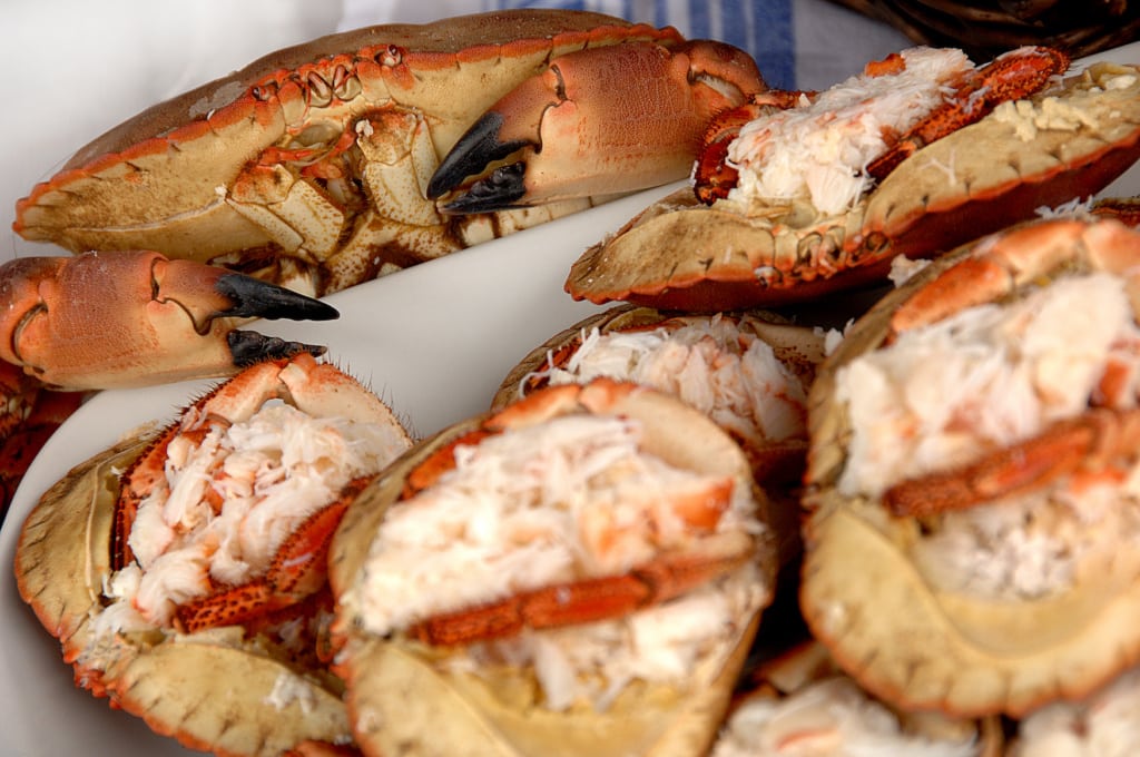Unbedingt probieren wenn ihr auf dem Norfolk Coastal Trail unterwegs seid: Comer Crab