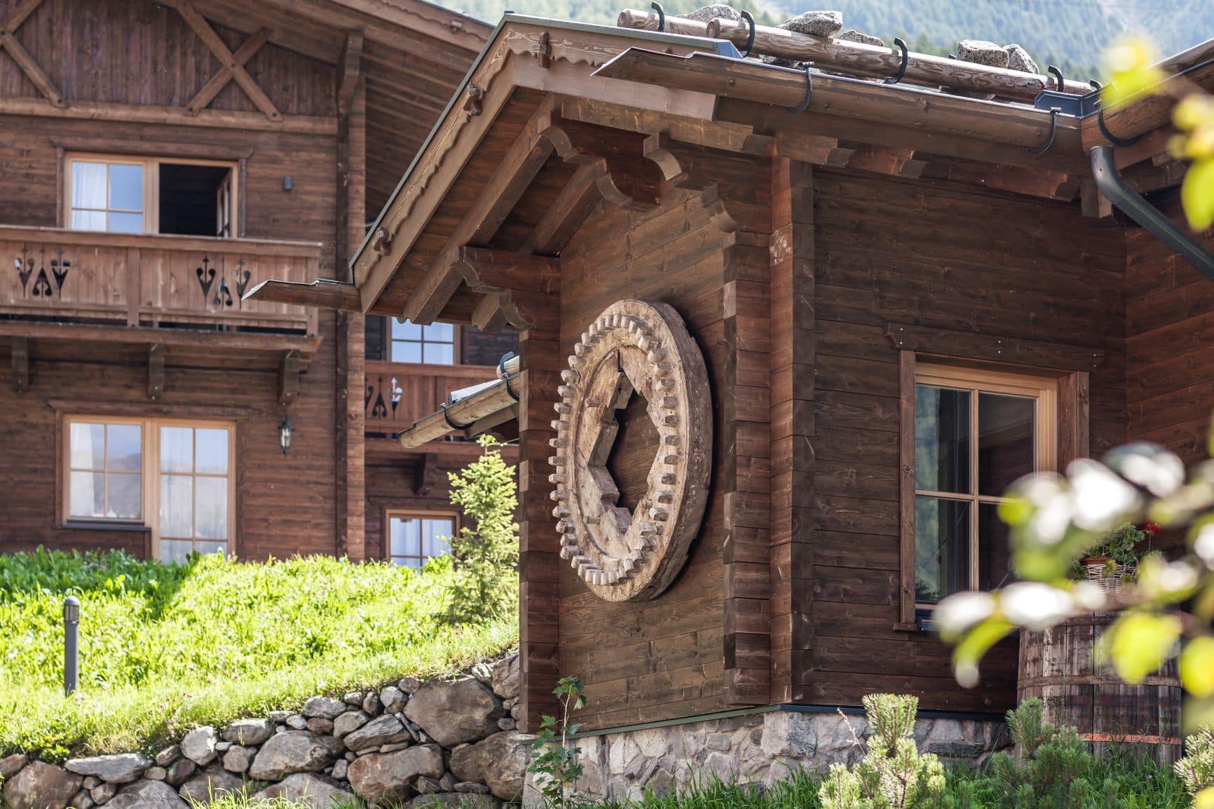 Edelweiss-Chalets in Südtirol