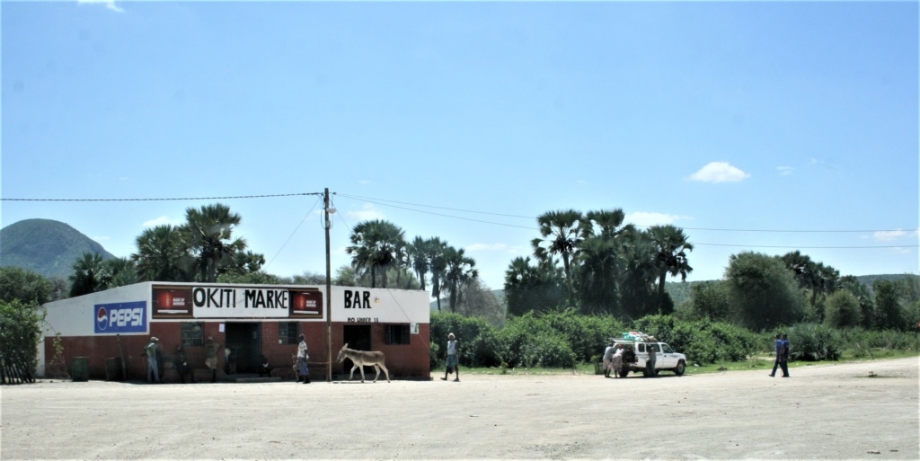 Manchmal dauert es Stunden, bis man bei einem Roadtrip durch Namibia ein Haus passiert.