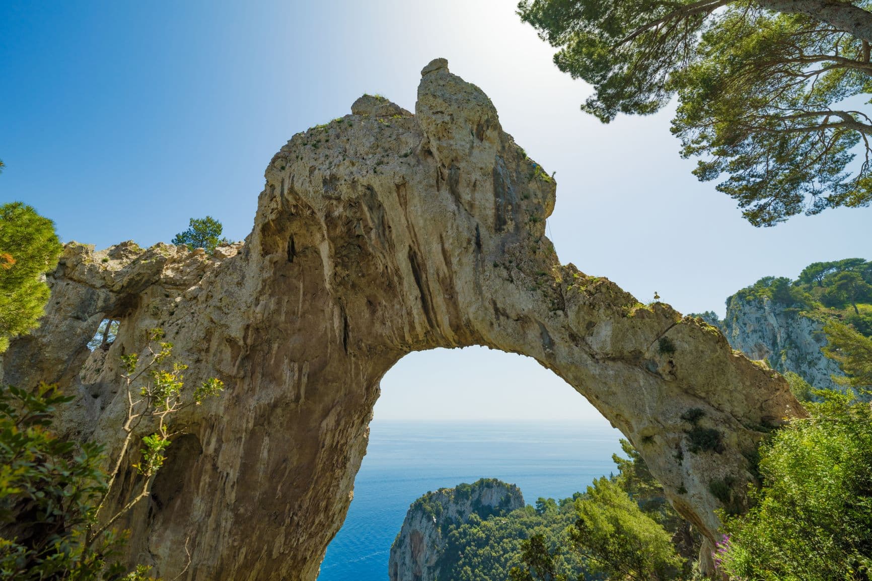 Arco Naturale auf Capri 