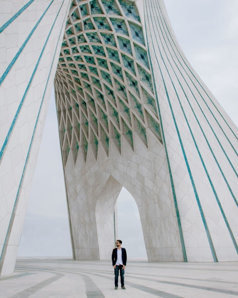 Azadi Tower in Teheran 