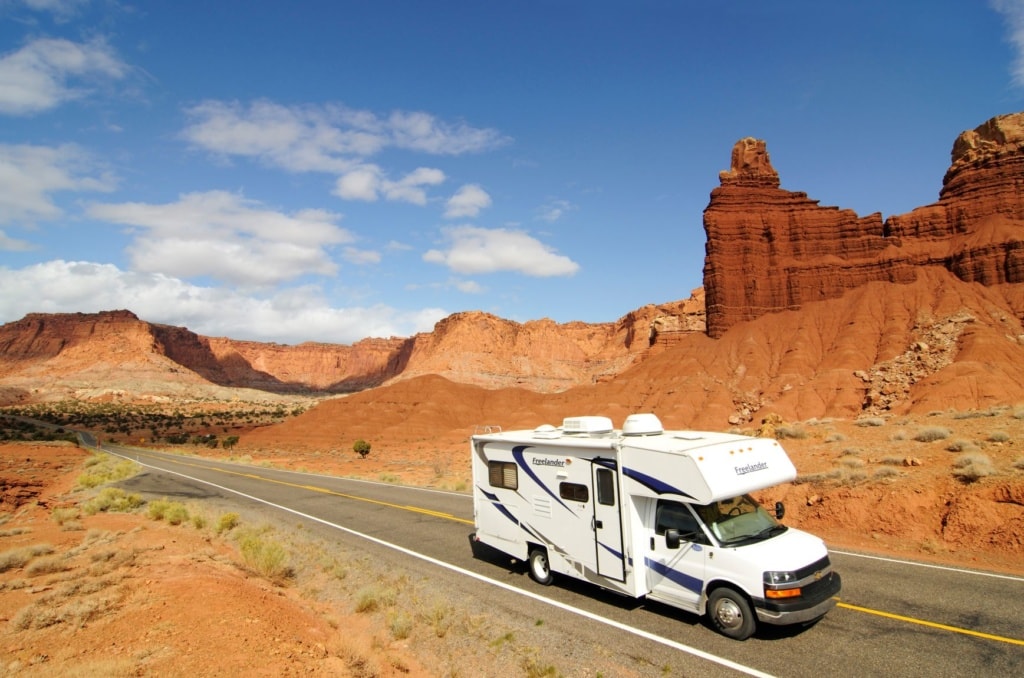 Campingwagen in Utah