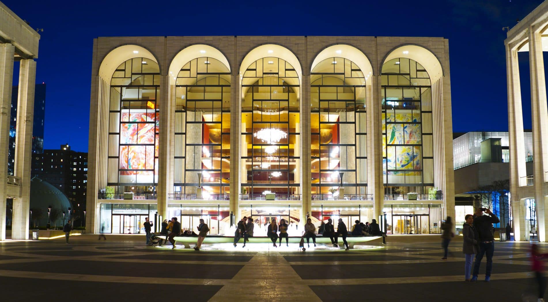 The Metropolitan Opera at Lincoln Center in Manhattan