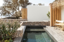 Private Pool im Wild Hotel auf Mykonos