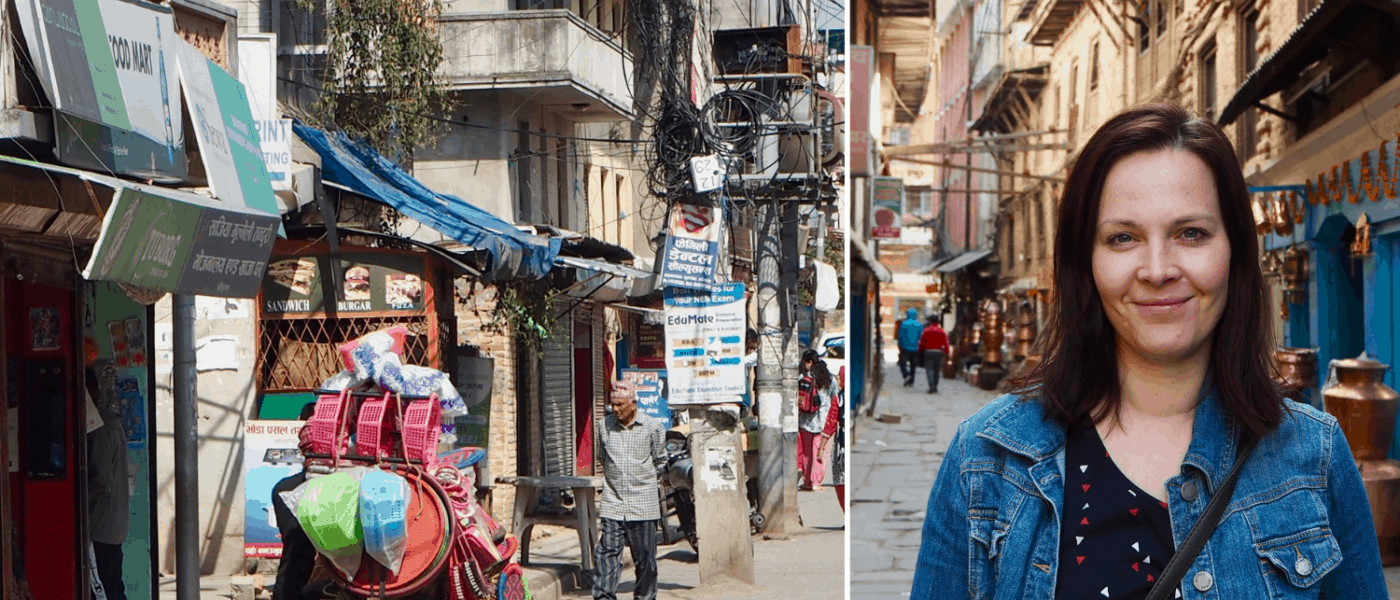 Einblicke aus Kathmandu, nepal