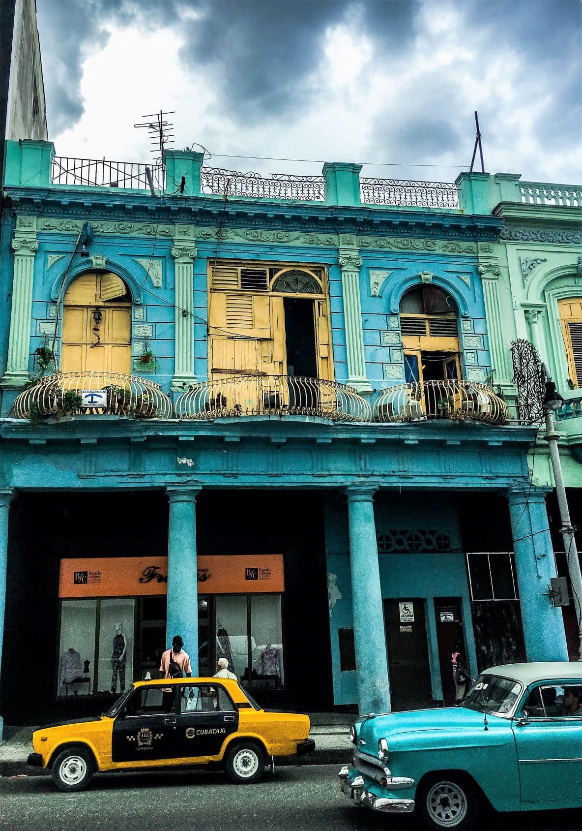 Straßenszene in Havanna