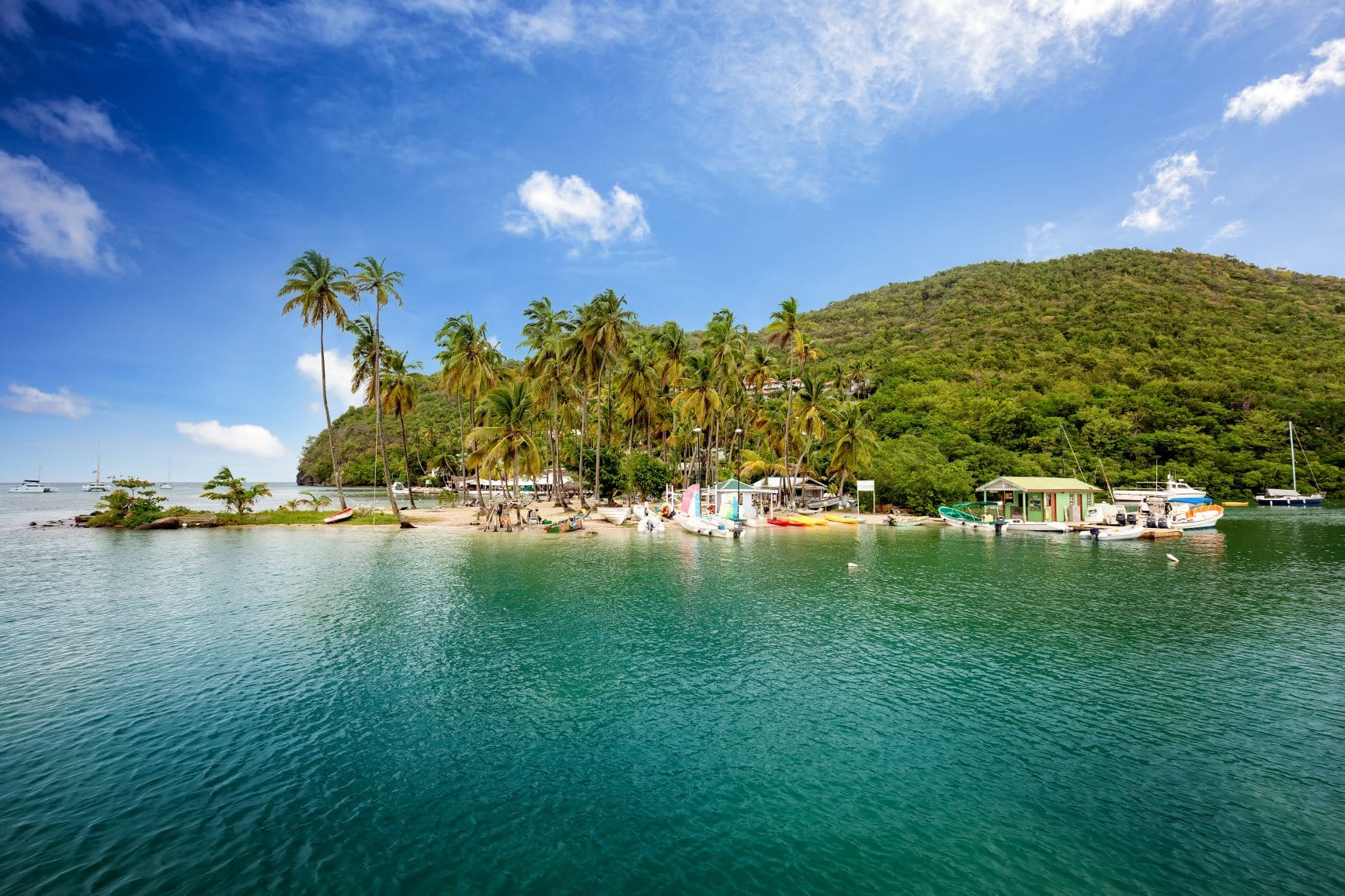 Marigot Exotic Bay, Saint Lucia, Caribbean