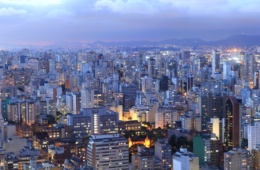 Skyline, Hochhäuser in Sao Paulo