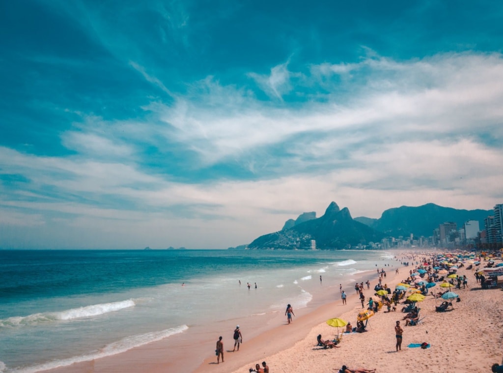 Strand in Rio de Janeiro 