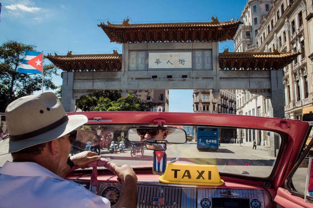 Taxifahrer in Kuba
