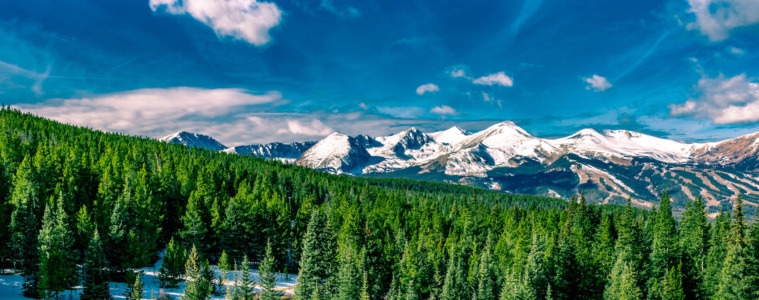 In Breckenridge in Colorado trifft eine goldreiche Vergangenheit auf die wunderschöne Natur der Rocky Mountains.