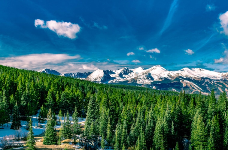 In Breckenridge in Colorado trifft eine goldreiche Vergangenheit auf die wunderschöne Natur der Rocky Mountains.