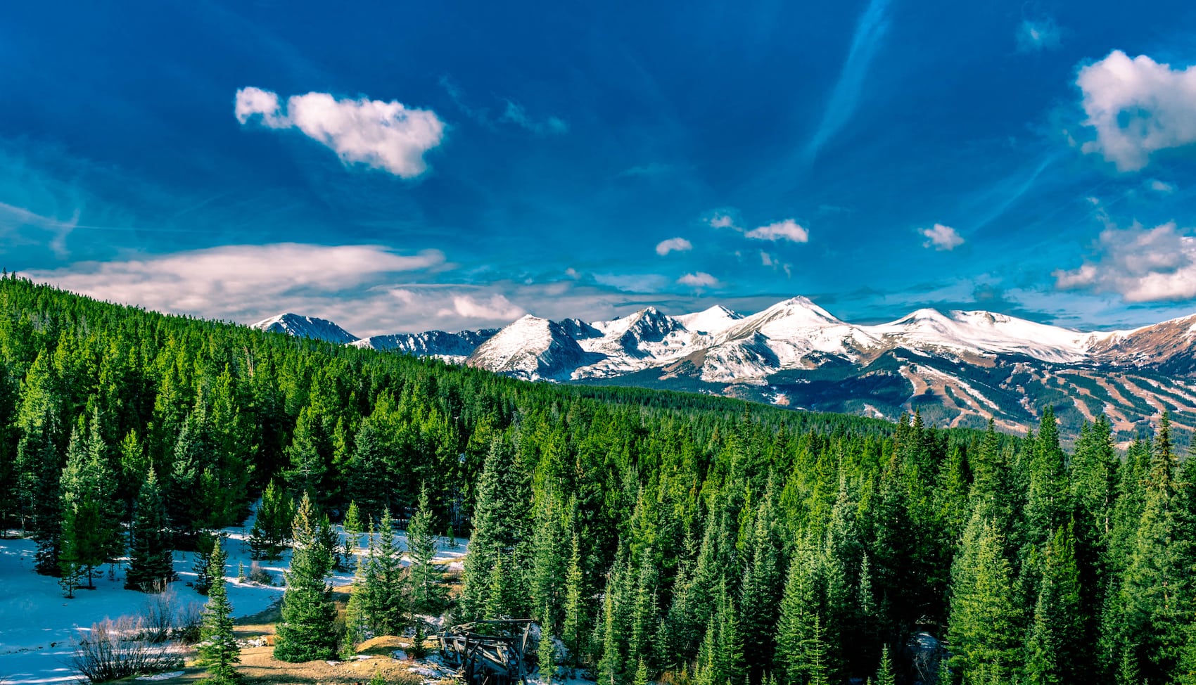 In Breckenridge in Colorado trifft eine goldreiche Vergangenheit auf die wunderschöne Natur der Rocky Mountains.