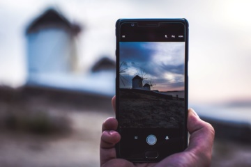 Instagram-Spots auf Mykonos: Windmühlen