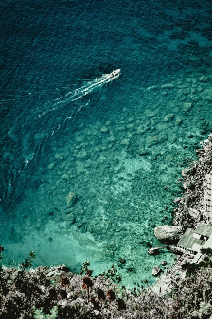 Insel Capri Küste