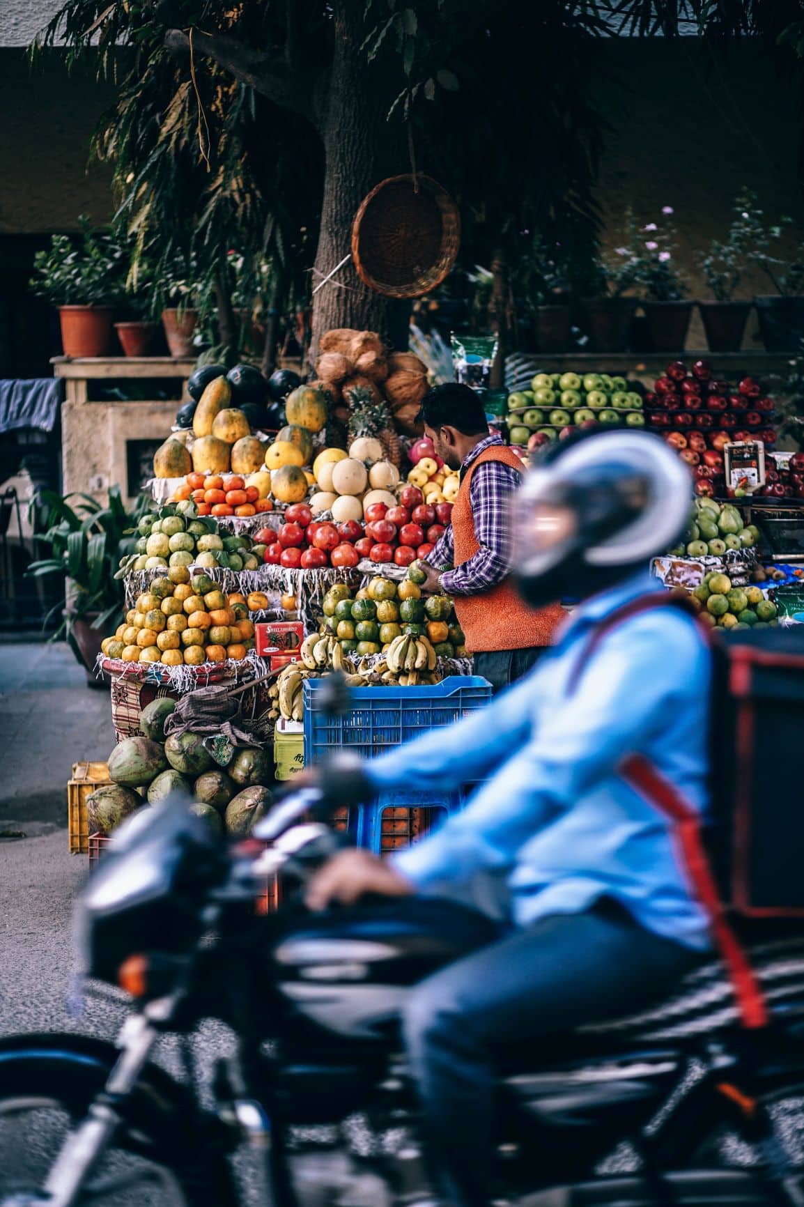 Impression von einer Straße in Penang