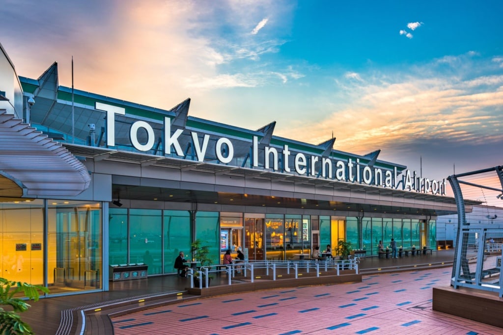 Haneda Airport Tokyo Eingang