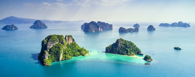 Inselgruppe Koh Yao Noi in Thailand