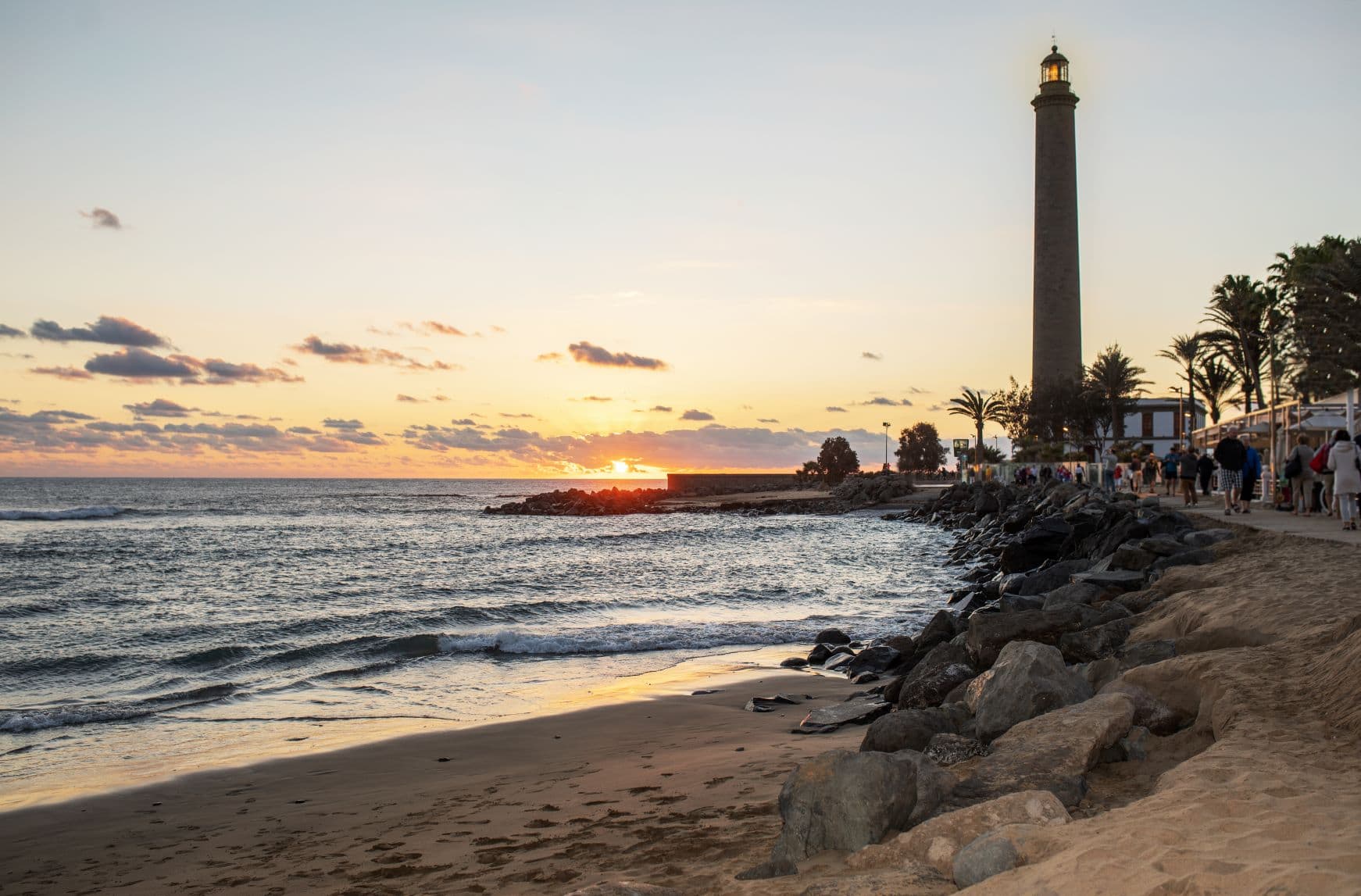 Leuchtturm von Maspalomas auf Gran Canaria