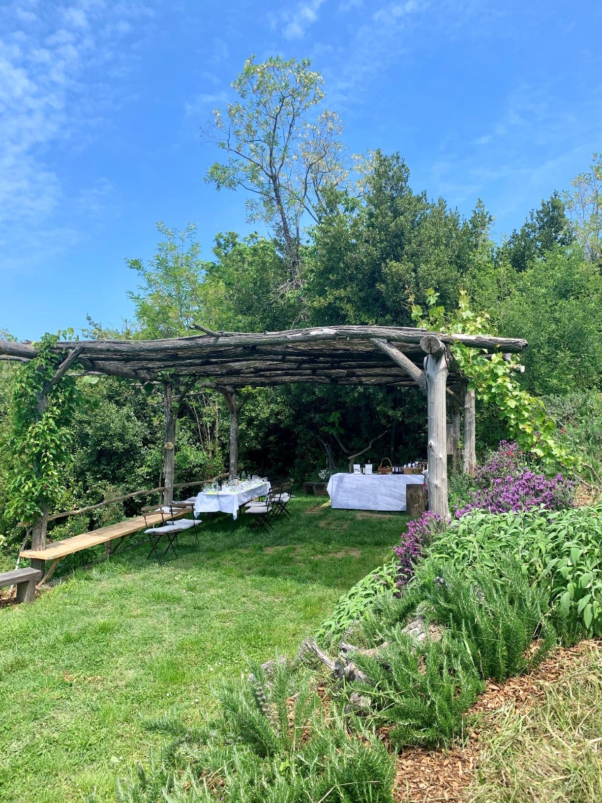 Pergola in Slowenien