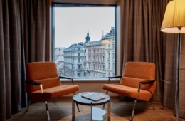Sitzgruppe im Hotel Das Triest in Wien